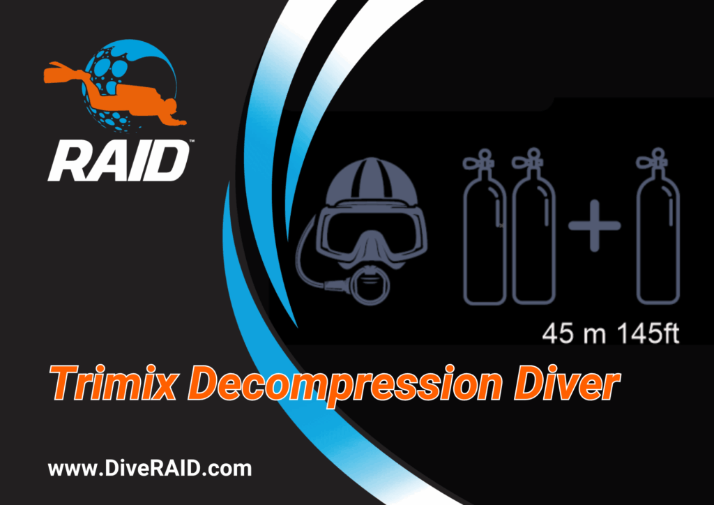trimix decompression diver